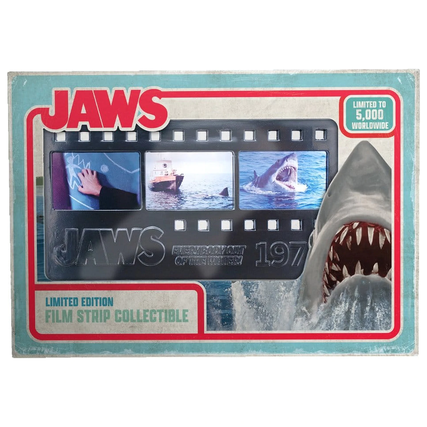 Jaws Ingot Metal Film Strip Collectible Limited Edition product photo