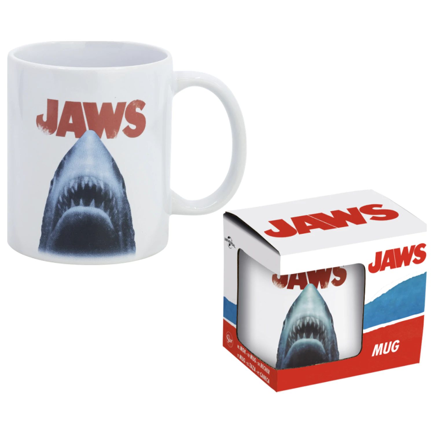 Jaws Ceramic Mug 325ml product photo