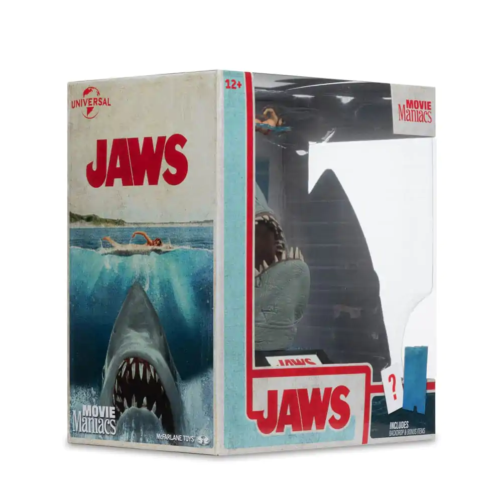 Jaws Movie Maniacs PVC Statue Jaws (50th Anniversary) 16 cm product photo