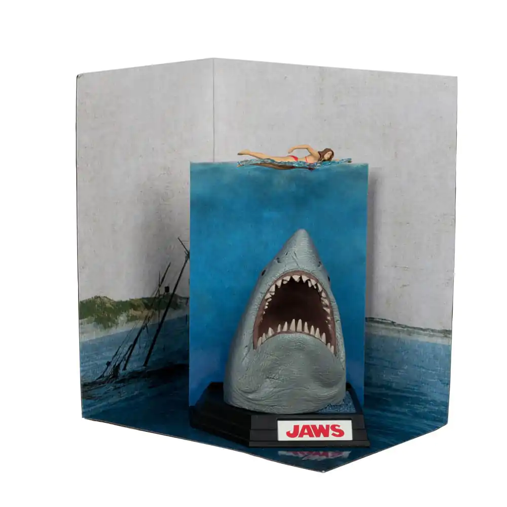 Jaws Movie Maniacs PVC Statue Jaws (50th Anniversary) 16 cm product photo