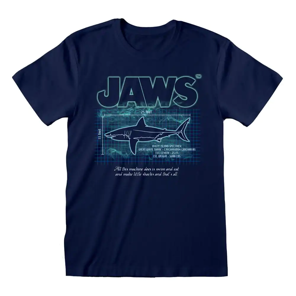 Jaws T-Shirt Great White Info product photo