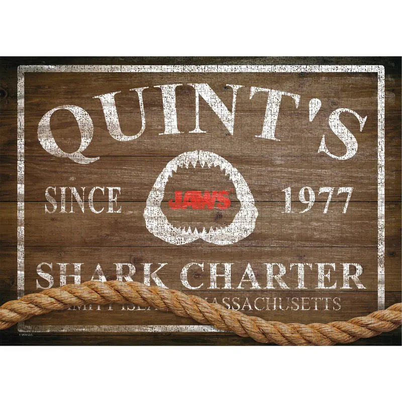 Jaws Quints Shark Character puzzle 1000pcs product photo