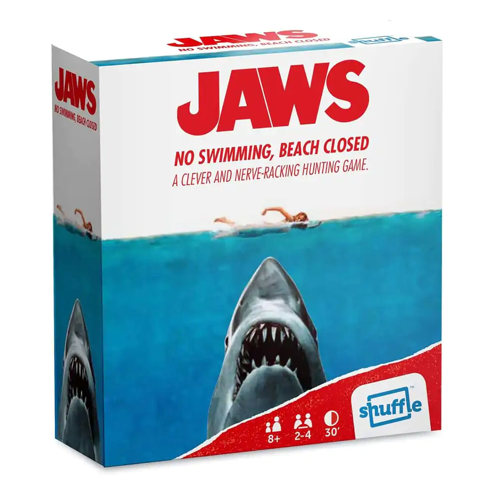 Jaws Shuffle Card Game Retro product photo