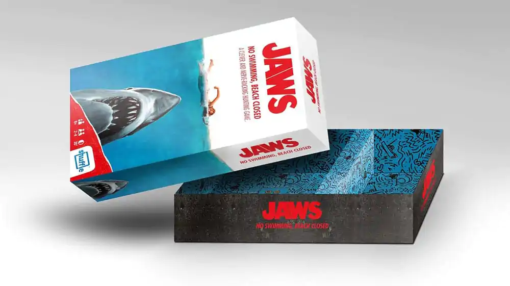 Jaws Shuffle Card Game Retro product photo