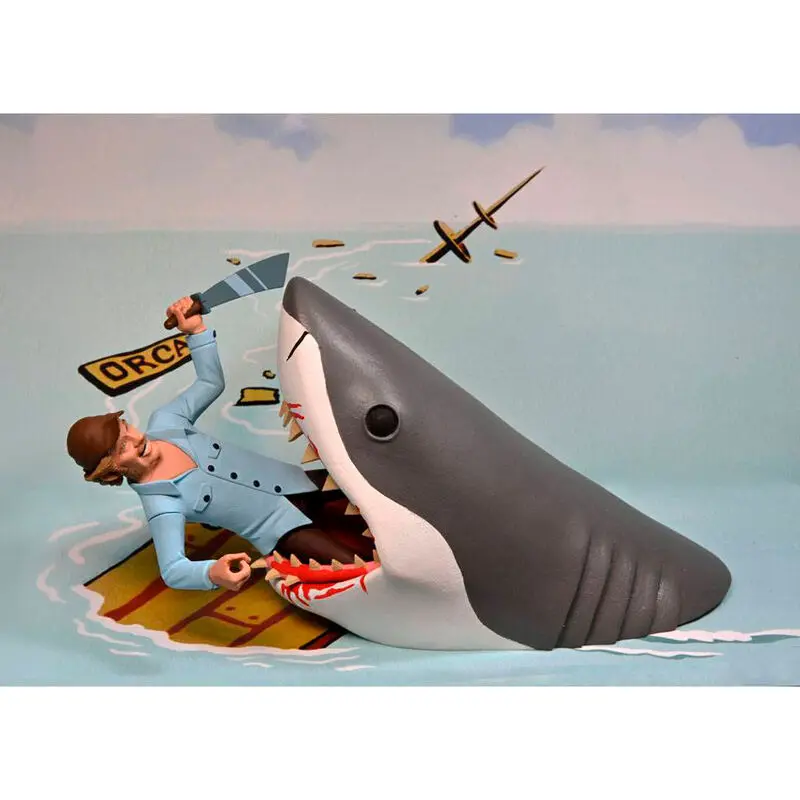 Jaws Action Figures 2-Pack Toony Terrors Jaws &amp; Quint 15 cm product photo