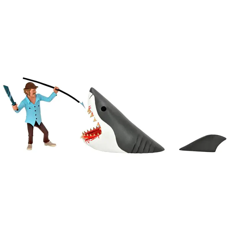 Jaws Action Figures 2-Pack Toony Terrors Jaws &amp; Quint 15 cm product photo