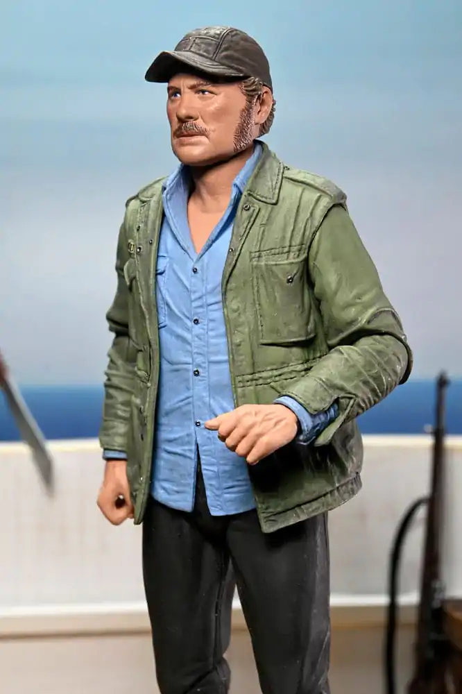 Jaws Action Figure Ultimate Sam Quint 50th Anniversary Figure 18 cm product photo