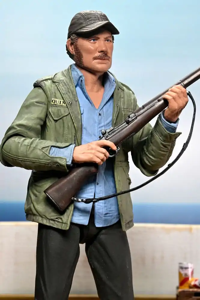 Jaws Action Figure Ultimate Sam Quint 50th Anniversary Figure 18 cm product photo