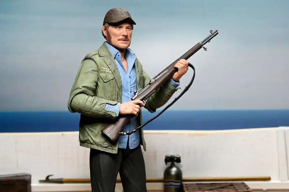 Jaws Action Figure Ultimate Sam Quint 50th Anniversary Figure 18 cm product photo