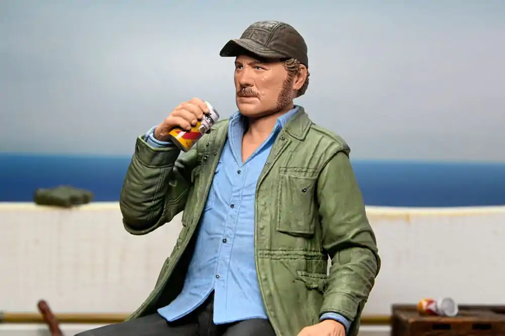 Jaws Action Figure Ultimate Sam Quint 50th Anniversary Figure 18 cm product photo