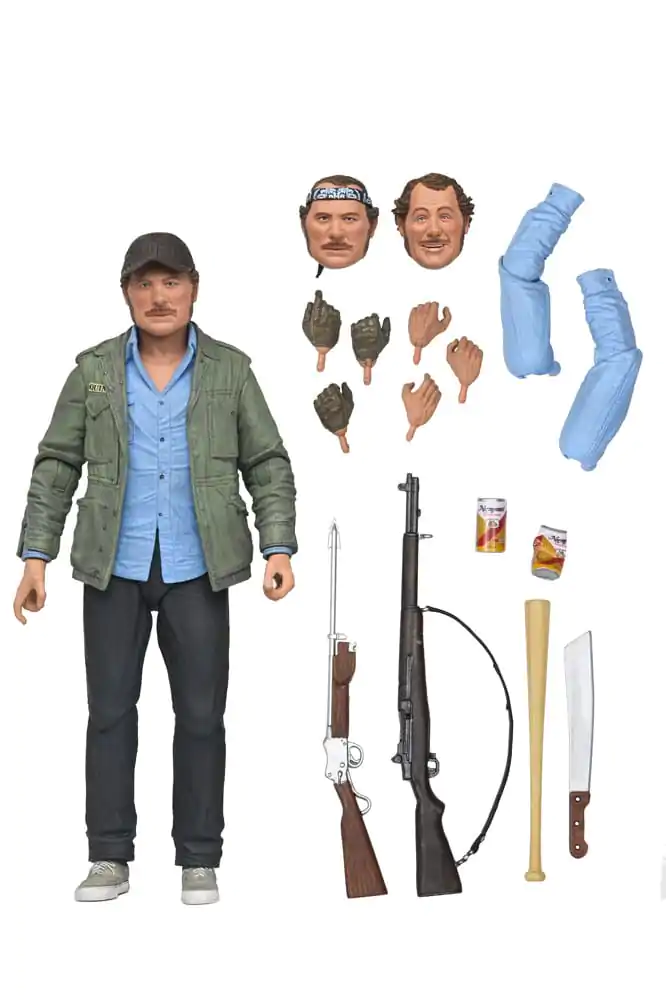 Jaws Action Figure Ultimate Sam Quint 50th Anniversary Figure 18 cm product photo