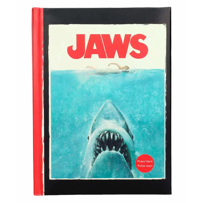 Jaws Notebook with Light Poster termékfotó