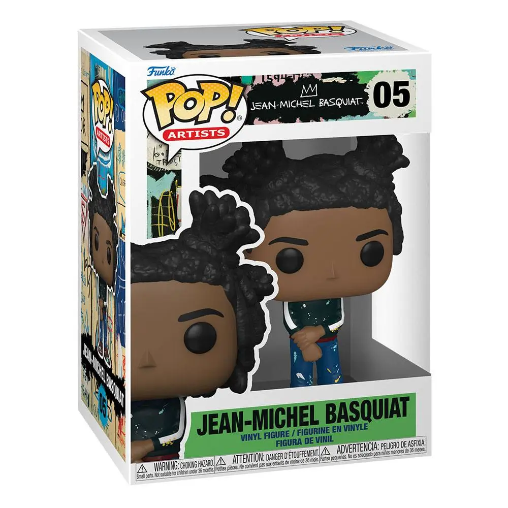 Jean-Michel Basquiat POP! Icons Vinyl Figure Jean-Michel Basquiat 9 cm product photo