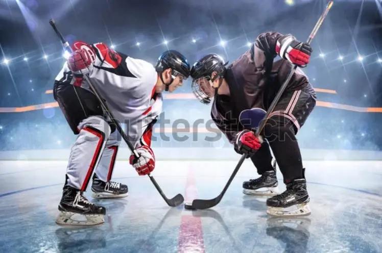 Ice Hockey Fleece Blanket 100*140cm product photo