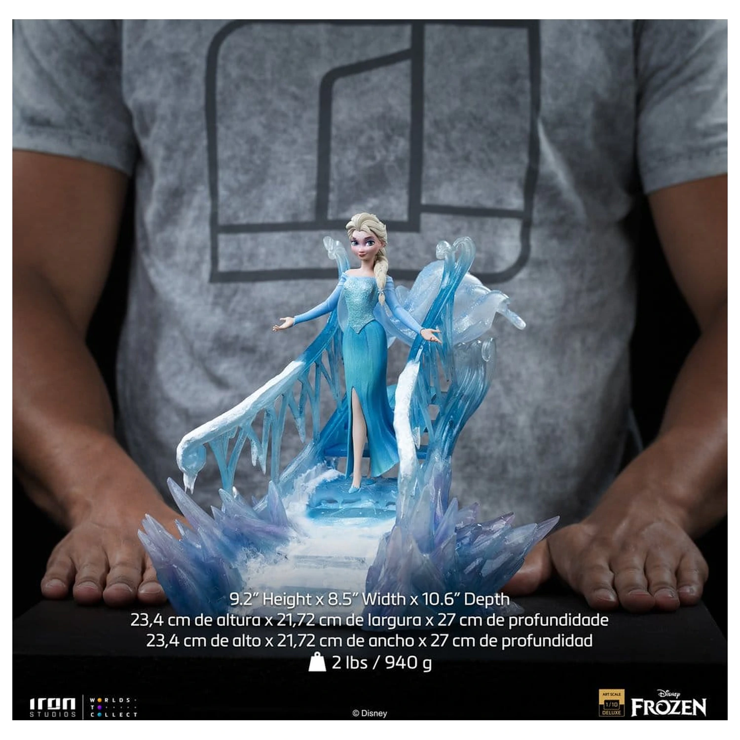 Frozen Art Scale Statue 1/10 Elsa 23 cm product photo