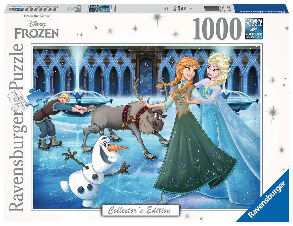 Frozen Jigsaw Collector's Edition Puzzle Anna, Elsa, Kristoff, Olaf and Sven (1000 pieces) product photo