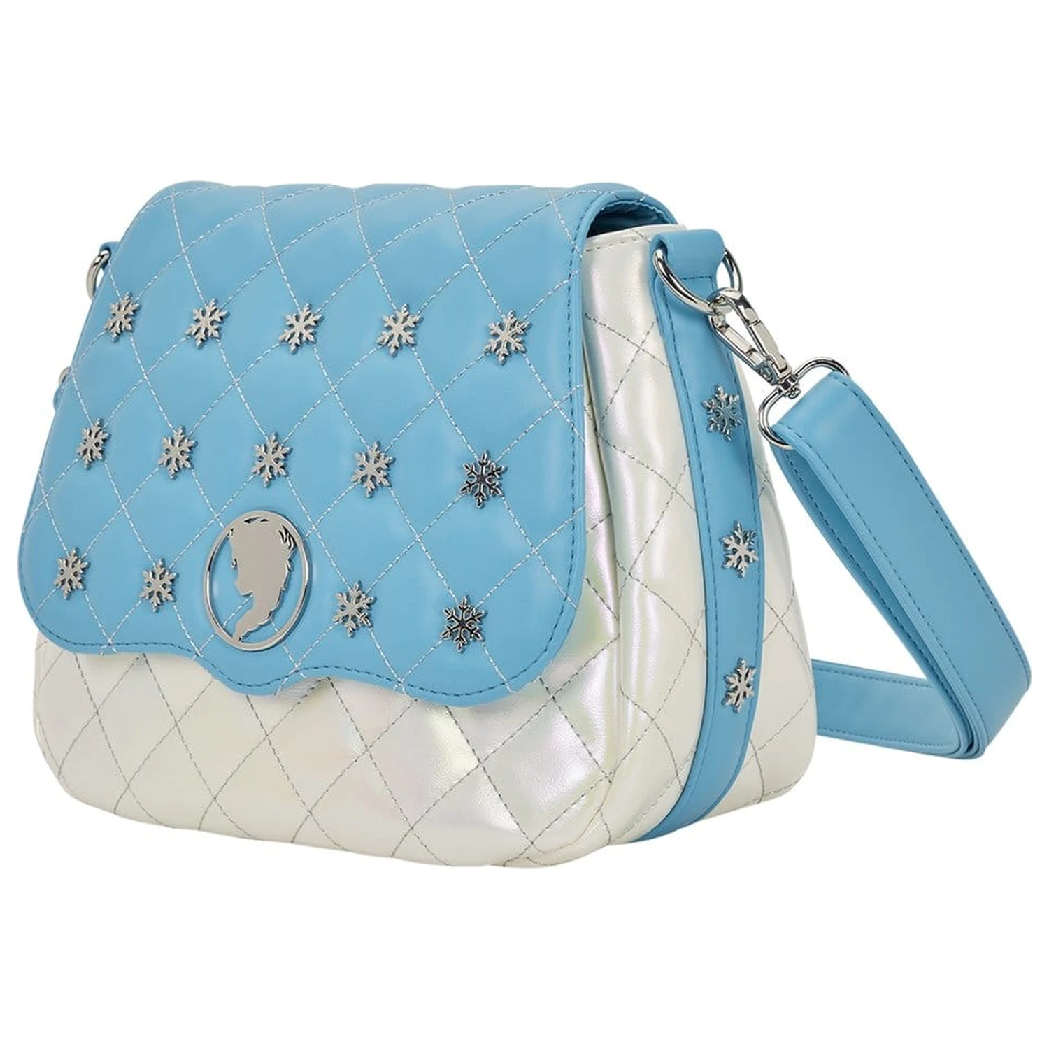 Frozen by Loungefly Crossbody Bag Elsa Pearlescent product photo