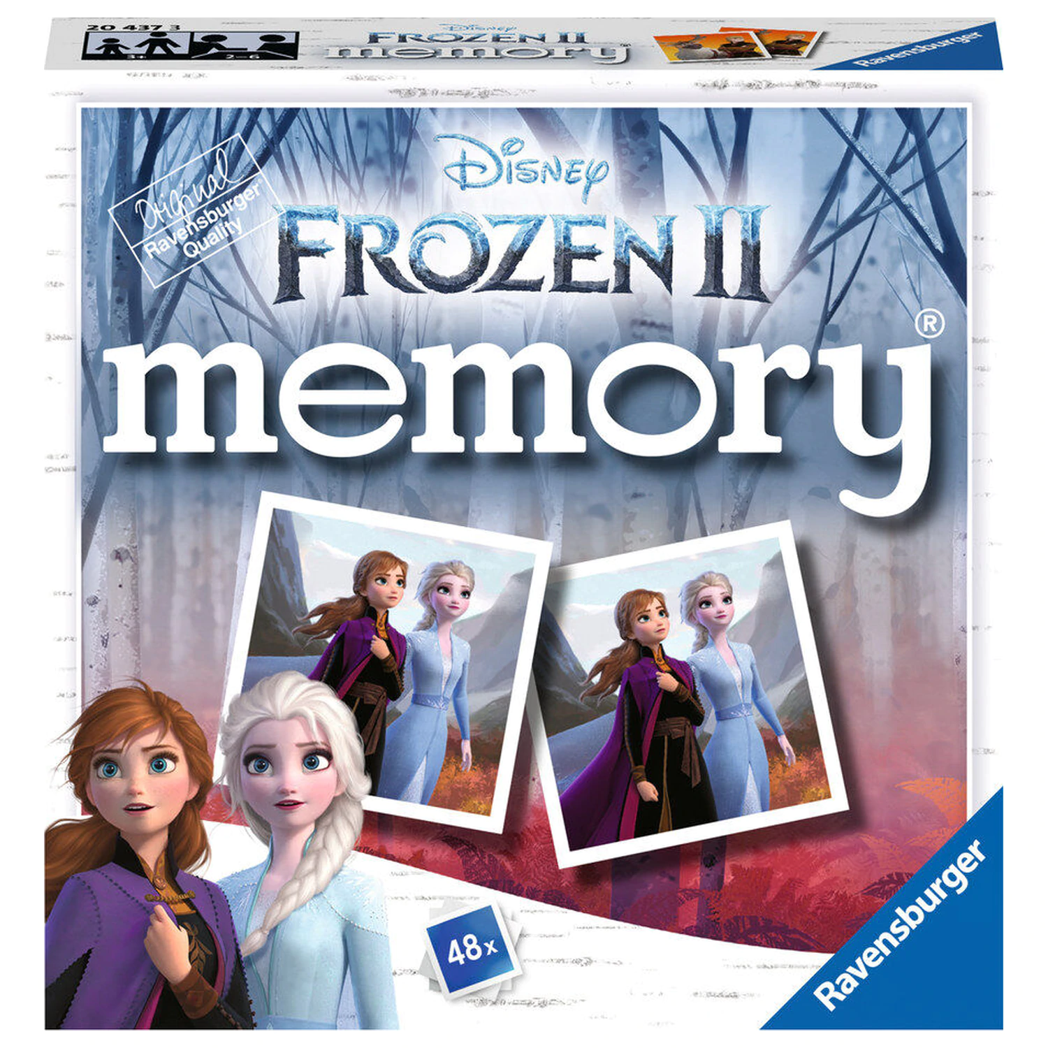 Frozen pocket memory game product photo