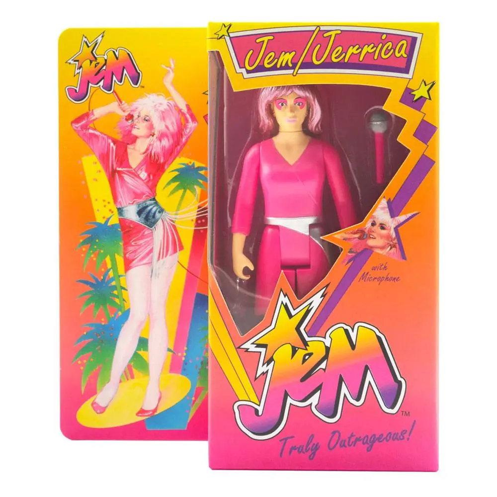 Jem and the Holograms ReAction Action Figure Jem (Neon) SDCC22 10 cm product photo