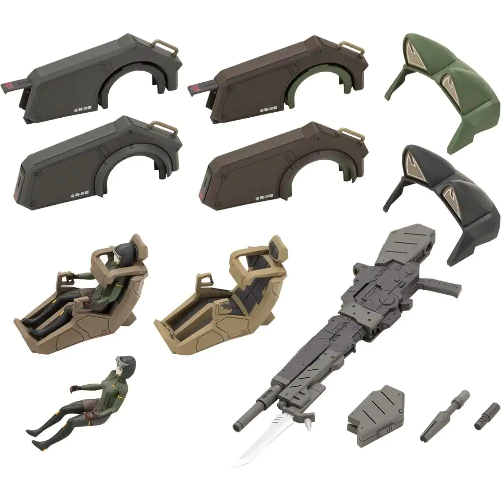 JGSDF Model Kit 1/35 Nacchin Append Parts Set 11 cm product photo