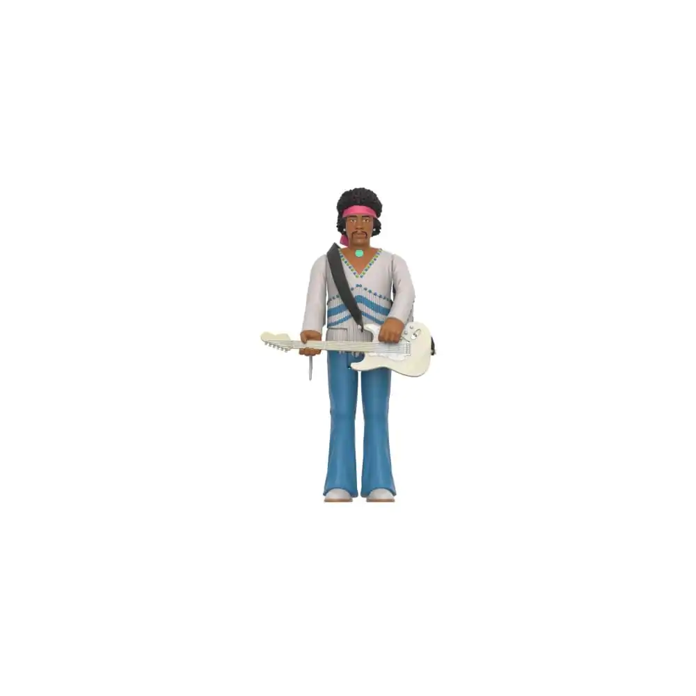 Jimi Hendrix ReAction Action Figure Jimi Hendrix (Festival) 10 cm termékfotó