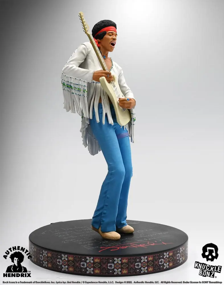 Jimi Hendrix Rock Iconz Statue Jimi Hendrix III 22 cm product photo