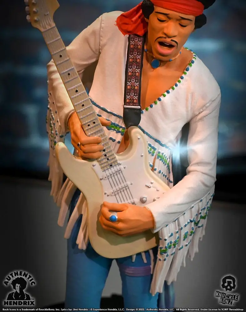 Jimi Hendrix Rock Iconz Statue Jimi Hendrix III 22 cm product photo