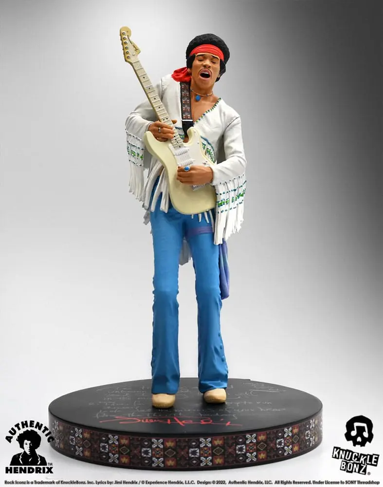 Jimi Hendrix Rock Iconz Statue Jimi Hendrix III 22 cm product photo