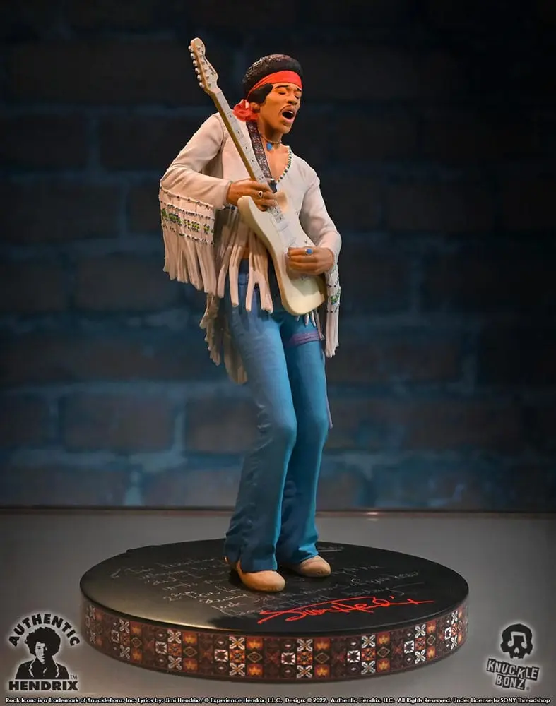 Jimi Hendrix Rock Iconz Statue Jimi Hendrix III 22 cm product photo