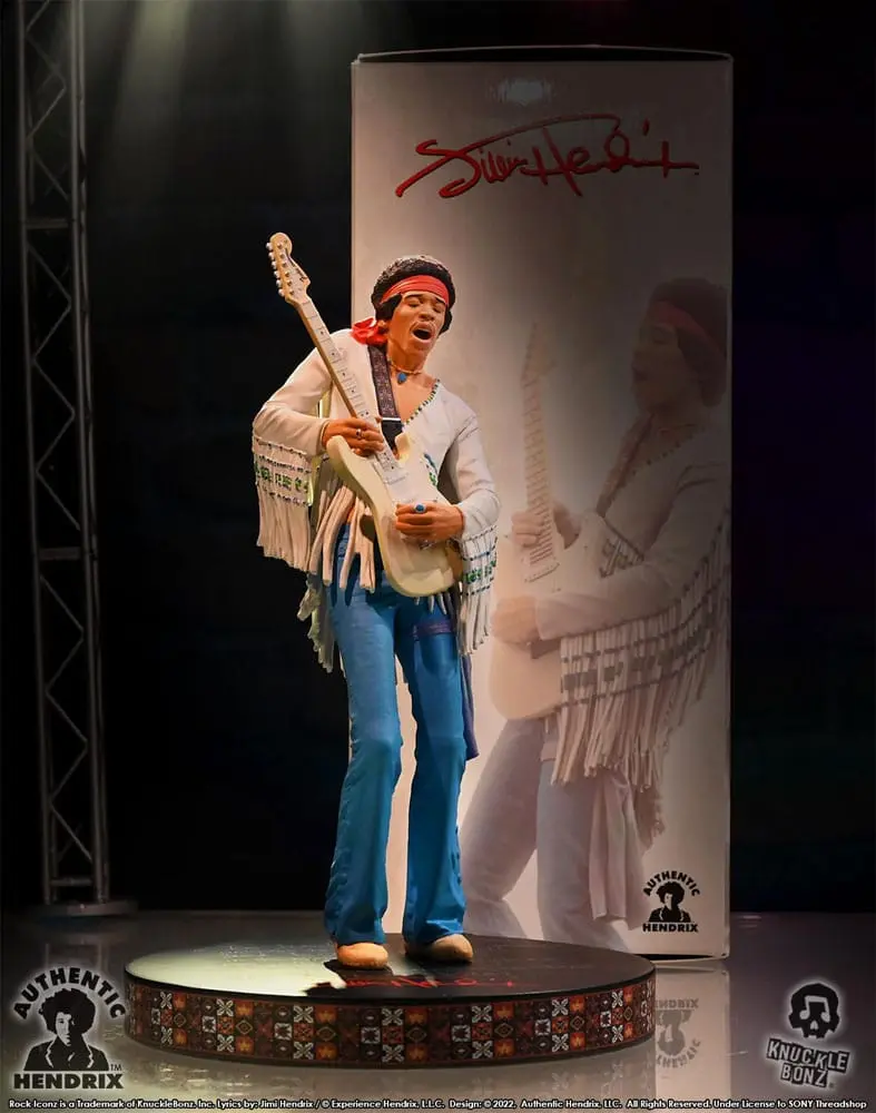 Jimi Hendrix Rock Iconz Statue Jimi Hendrix III 22 cm product photo