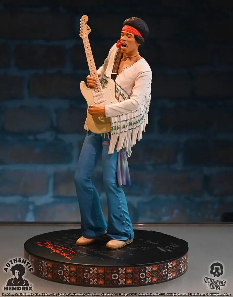 Jimi Hendrix Rock Iconz Statue Jimi Hendrix III 22 cm product photo