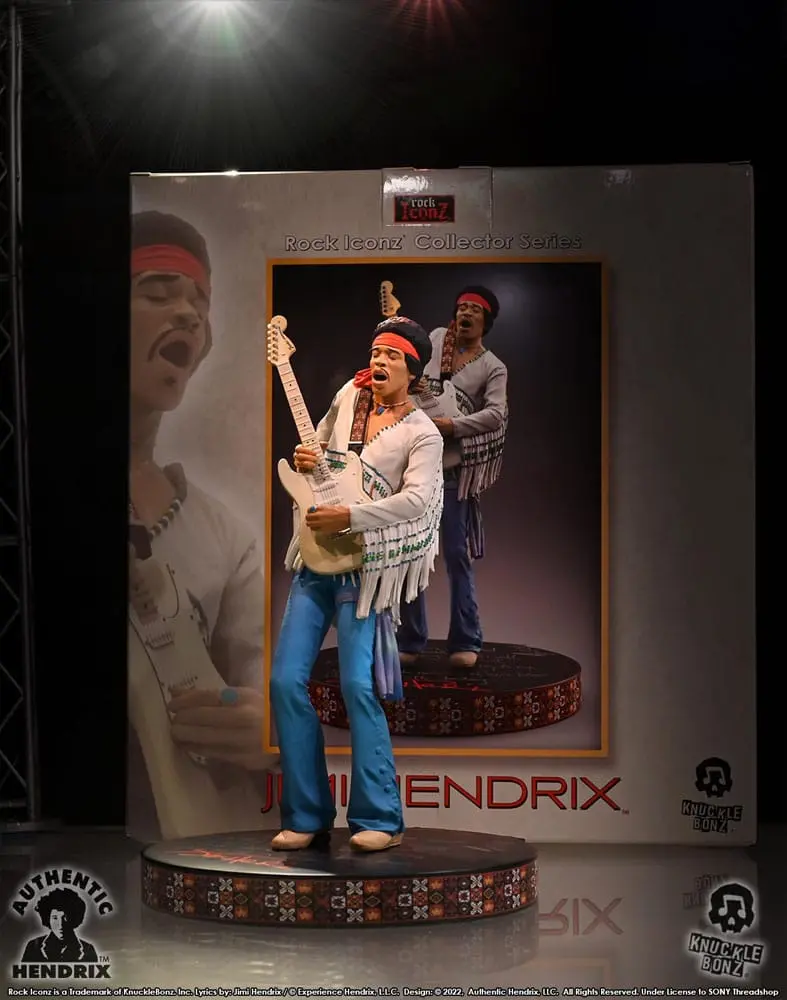 Jimi Hendrix Rock Iconz Statue Jimi Hendrix III 22 cm product photo