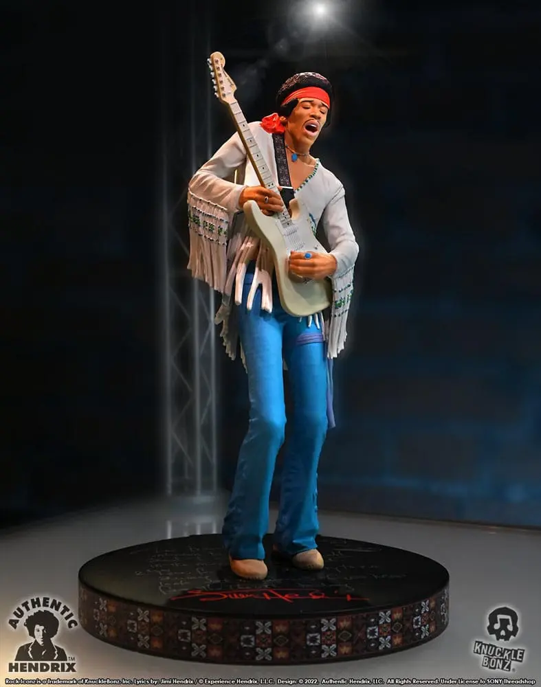 Jimi Hendrix Rock Iconz Statue Jimi Hendrix III 22 cm product photo