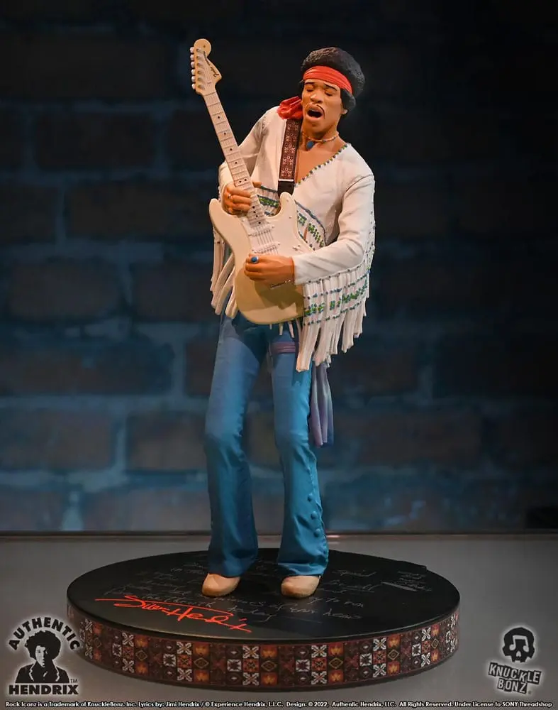 Jimi Hendrix Rock Iconz Statue Jimi Hendrix III 22 cm product photo