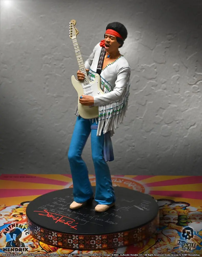 Jimi Hendrix Rock Iconz Statue Jimi Hendrix III 22 cm product photo