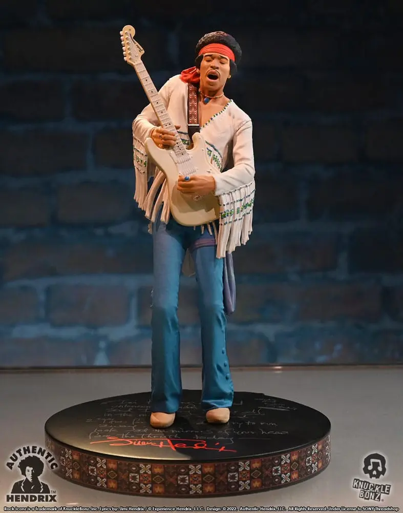 Jimi Hendrix Rock Iconz Statue Jimi Hendrix III 22 cm product photo