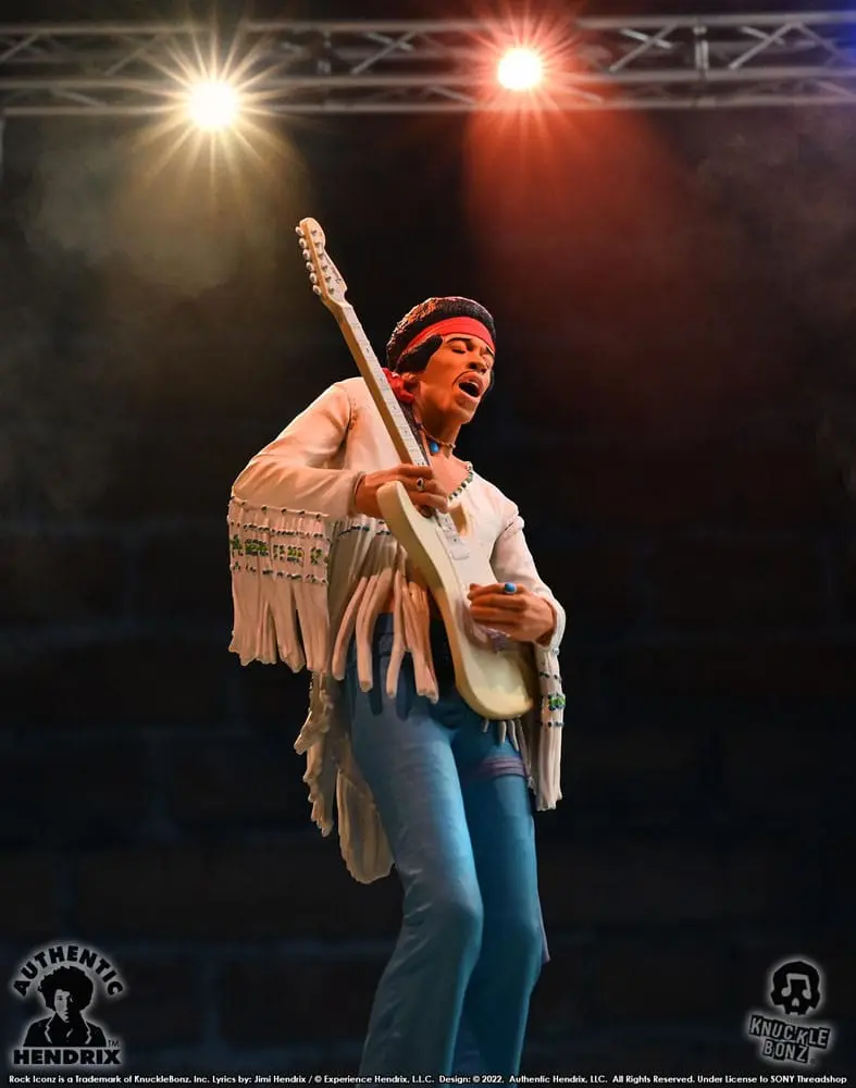 Jimi Hendrix Rock Iconz Statue Jimi Hendrix III 22 cm product photo