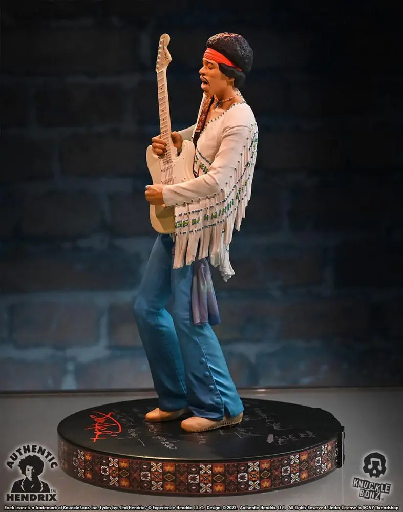 Jimi Hendrix Rock Iconz Statue Jimi Hendrix III 22 cm product photo