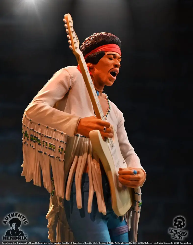 Jimi Hendrix Rock Iconz Statue Jimi Hendrix III 22 cm product photo