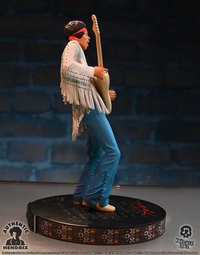 Jimi Hendrix Rock Iconz Statue Jimi Hendrix III 22 cm product photo
