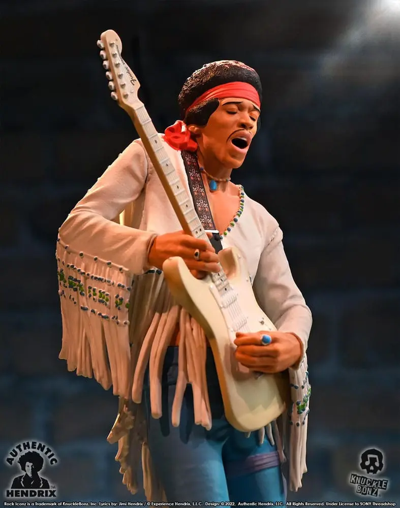Jimi Hendrix Rock Iconz Statue Jimi Hendrix III 22 cm product photo