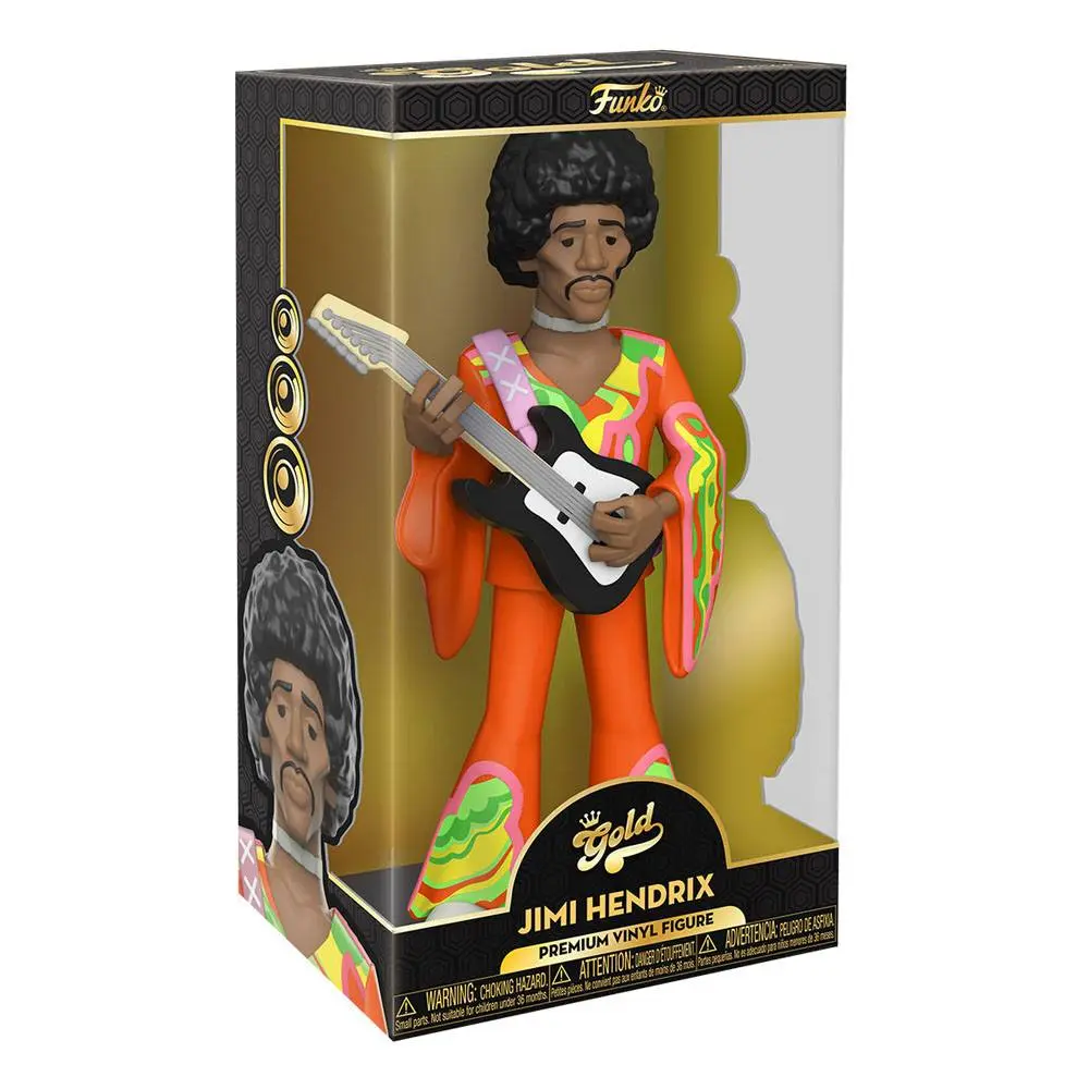 Jimi Hendrix Vinyl Gold Figure 30 cm product photo