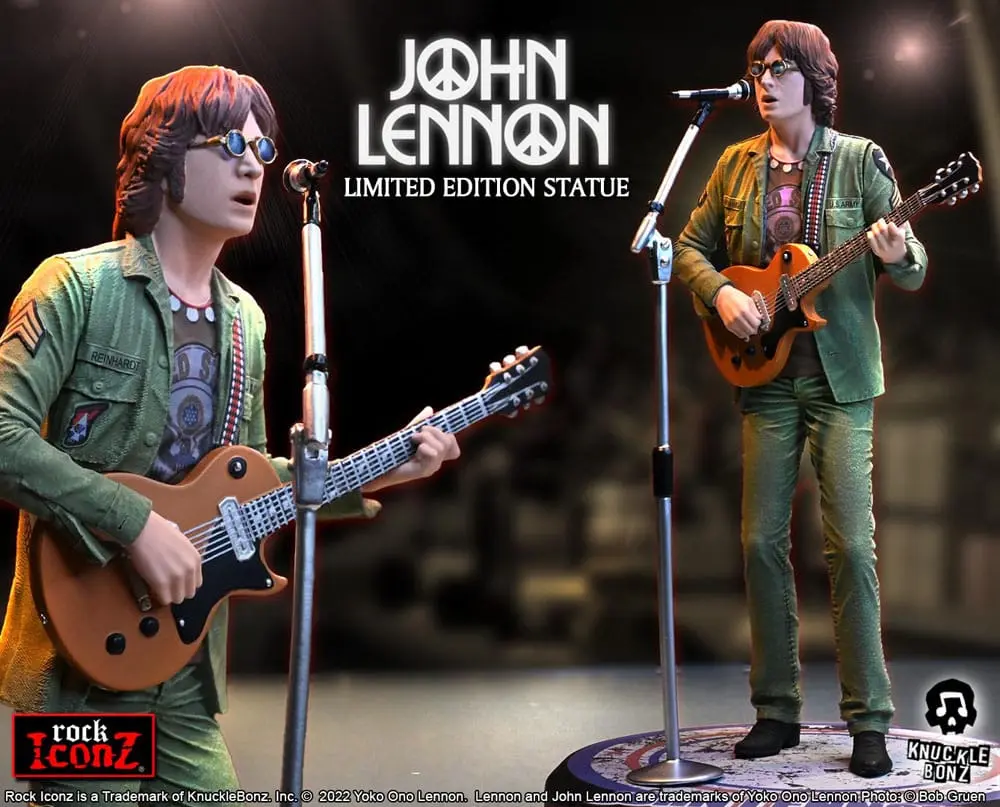 John Lennon Rock Iconz Statue 22 cm product photo