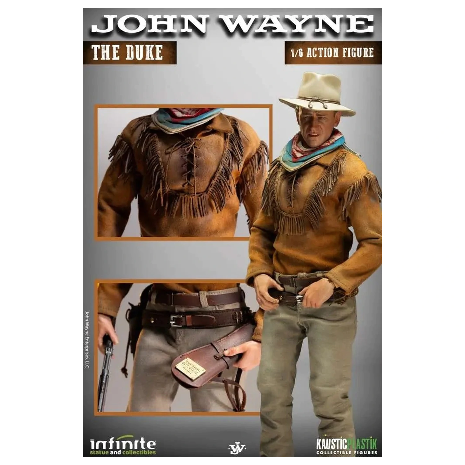 JOHN WAYNE The Duke Figure 1/6 Standard Version 31cm product photo