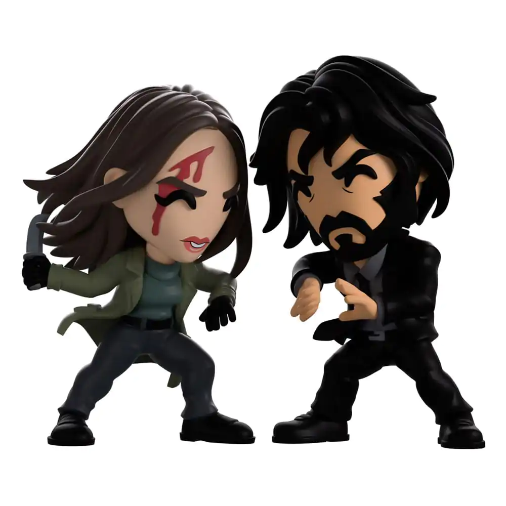 John Wick: Ballerina Vinyl Figures 2-Pack Ballerina &amp; John Wick 11 cm product photo