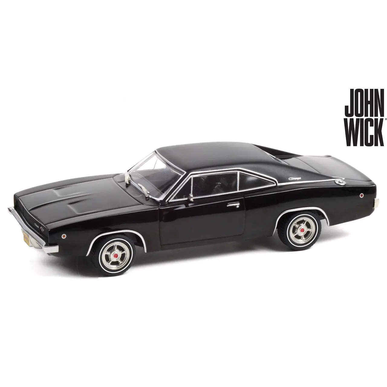 John Wick Diecast Model 1/43 1968 Dodge Charger R/T product photo