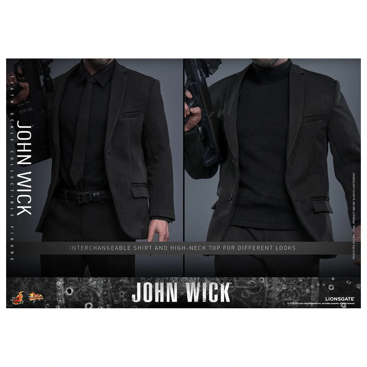 John Wick Movie Masterpiece Action Figure 1/6 John Wick 31 cm product photo