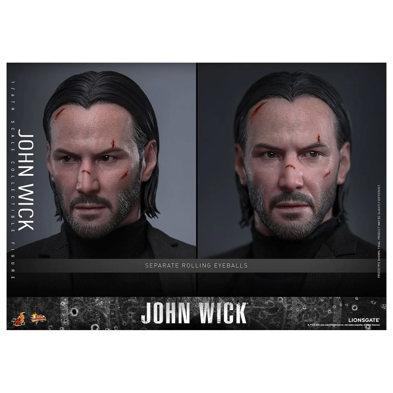 John Wick Movie Masterpiece Action Figure 1/6 John Wick 31 cm product photo