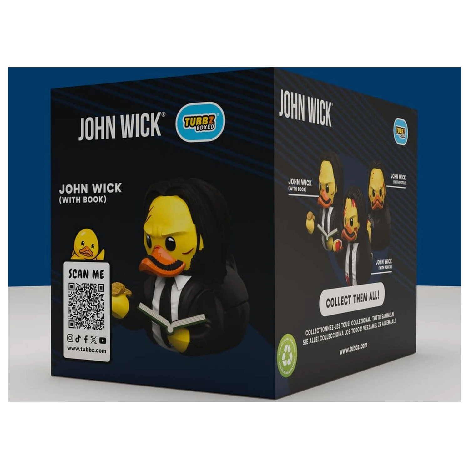 John Wick Tubbz PVC Figure Book Boxed Edition 10 cm  product photo