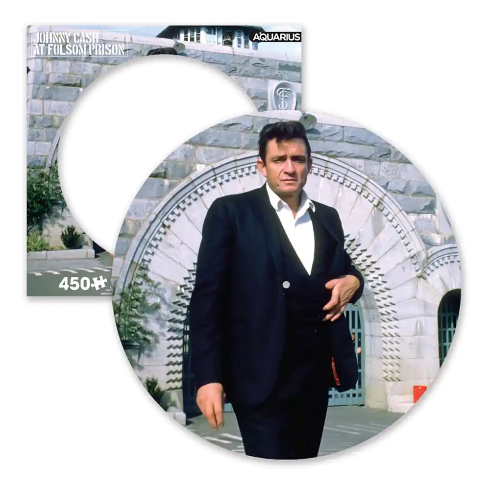 Johnny Cash: Folsom Prison  Picture Disc Jigsaw Puzzle (450 Piece) termékfotó